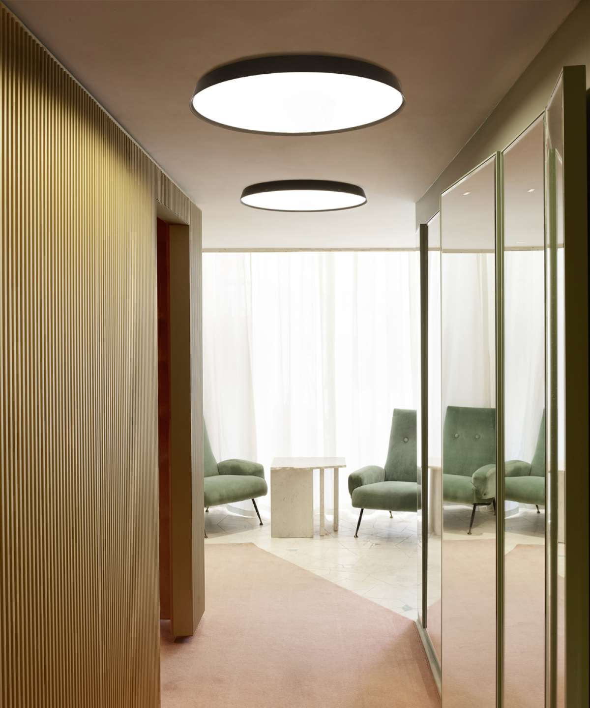Compendium Plate Wall / Ceiling Lamp by LucePlan Wall Lamps